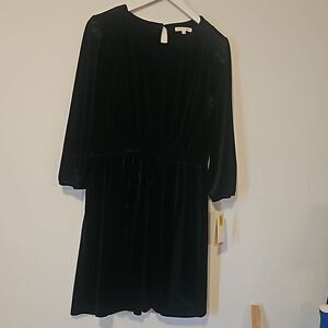 COPPER KEY WOMAN VELVET DRESS XL